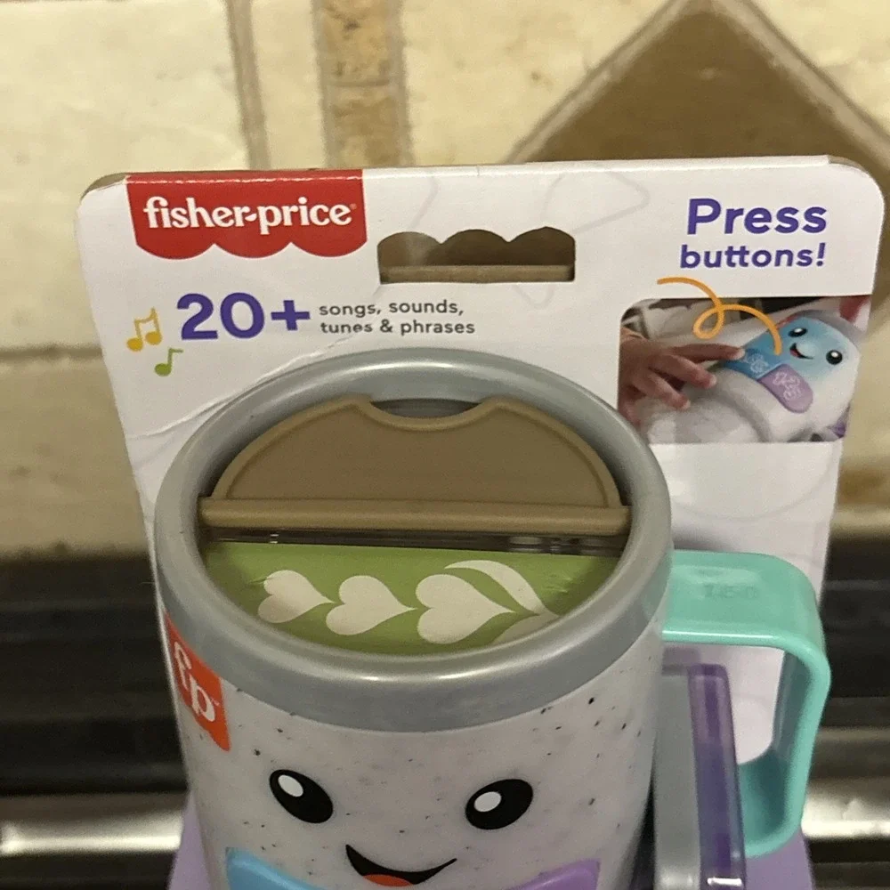 Brand New Fisher-price Laugh And Learn Wake Up & Learn Coffee Mug